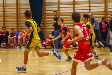 Rozgrywki U16M między MKS Ostrowianka i UKS Probasket Mińsk Mazowiecki (zdjęcia)