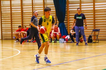 Rozgrywki U16M między MKS Ostrowianka i UKS Probasket Mińsk Mazowiecki (zdjęcia)