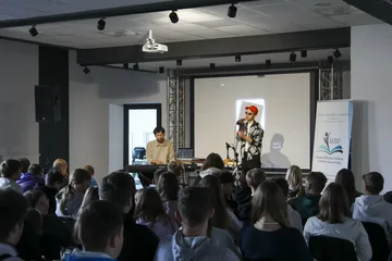 Sebastian Brejnak i Karol Miernik poprowadzili muzyczno-literacki poranek (zdjęcia)