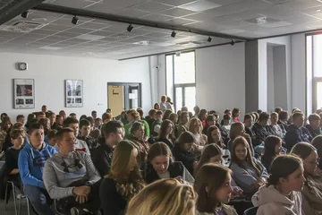 Sebastian Brejnak i Karol Miernik poprowadzili muzyczno-literacki poranek (zdjęcia)