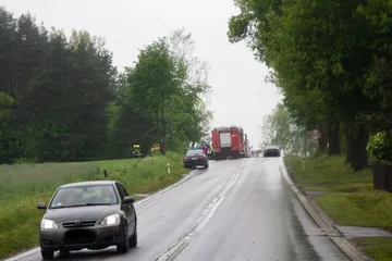 Śmiertelny wypadek w Jeleniach! 66-letni mężczyzna zginął na miejscu! (zdjęcia)