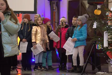 Wspólne kolędowanie w parafii pw. Chrystusa Dobrego Pasterza (zdjęcia, wideo)