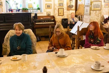 Otwarcie wystawy pt. "300 obrazów Napoleona Ordy" i wykład z ks. Tadueszem Isakowiczem-Zaleskim w Muzeum Kresów i Ziemi Ostrowskiej (zdjęcia, wideo)