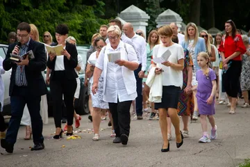 Procesja Bożego Ciała w parafii pw. św. Jozafata w Komorowie (zdjęcia)