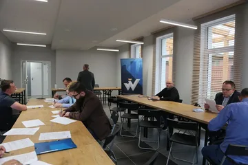 Spotkanie rekrutacyjno-organizacyjne dotyczące studiów podyplomowych Executive MBA w Wąsewie (zdjęcia) 