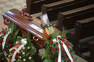 Ostatnia droga śp. Edwarda Chrupka