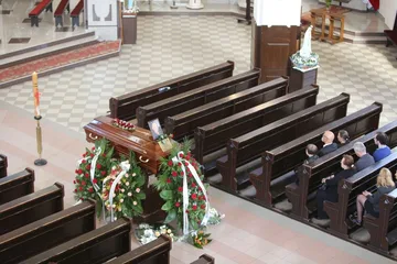 Ostatnia droga śp. Edwarda Chrupka