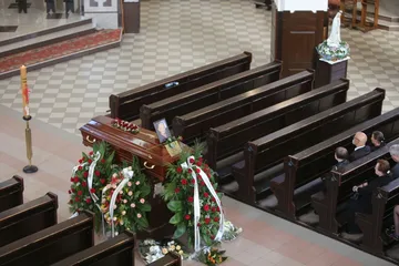 Ostatnia droga śp. Edwarda Chrupka