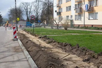 Trwają prace remontowe przy ulicy Widnichowskiej (zdjęcia)