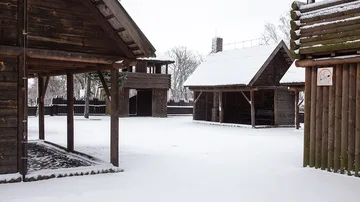 Ostrów Mazowiecka pokryta śniegiem (zdjęcia)