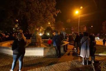 Strajk kobiet w Ostrowi Mazowieckiej. Skandaliczne zachowanie części uczestników (zdjęcia, wideo)