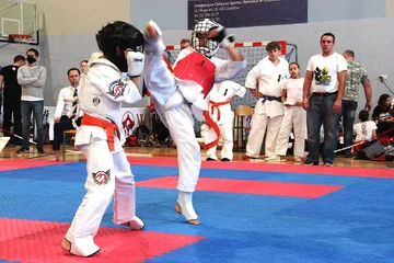 Ostrowski Klub Karate Kyokushinkai na turniej w Józefowie (zdjęcia)