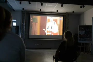 Kino dla dzieci w ramach Nocy Bibliotek (zdjęcia)
