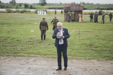 Gmina Brok zorganizowała inscenizację bitwy sprzed 100 lat (zdjęcia)