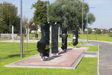 Międzynarodowa aleja w Ostrowi Mazowieckiej (zdjęcia)