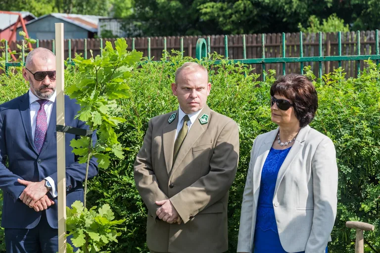 Aleja Dębów powstała na terenie "Ekonomika" (zdjęcia)