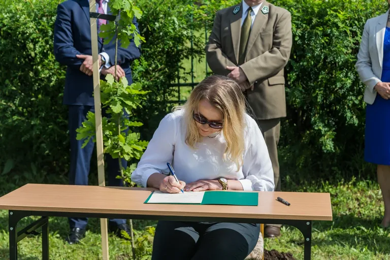 Aleja Dębów powstała na terenie "Ekonomika" (zdjęcia)