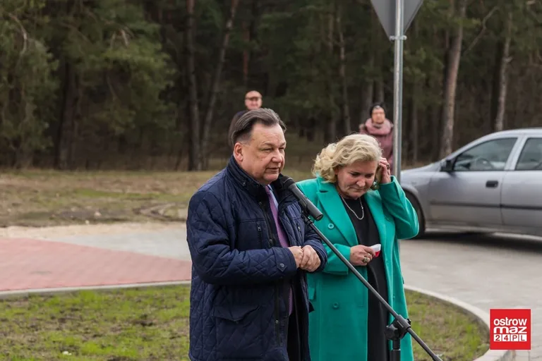 Oficjalne otwarcie ulicy Przedszkolnej w Małkini Górnej (zdjęcia, wideo)