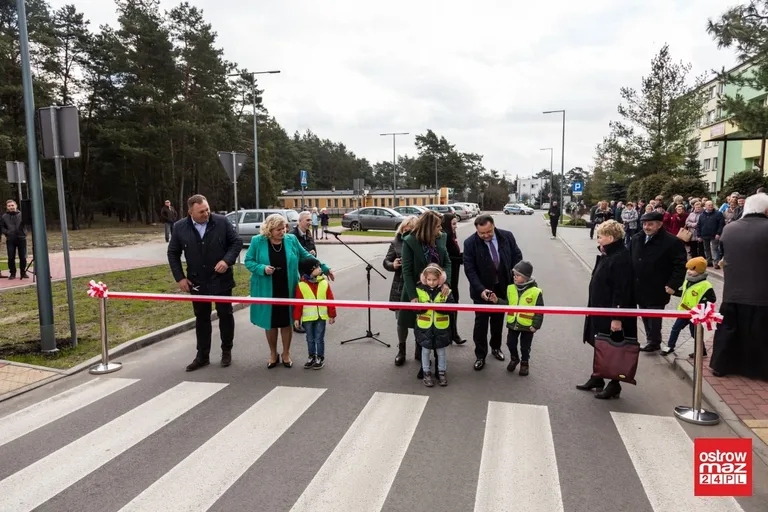 Oficjalne otwarcie ulicy Przedszkolnej w Małkini Górnej (zdjęcia, wideo)