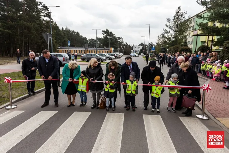 Oficjalne otwarcie ulicy Przedszkolnej w Małkini Górnej (zdjęcia, wideo)
