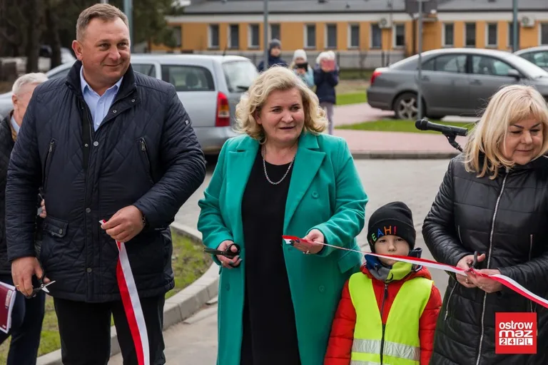 Oficjalne otwarcie ulicy Przedszkolnej w Małkini Górnej (zdjęcia, wideo)