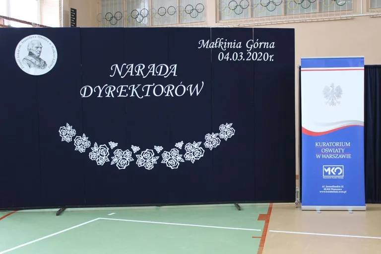 Narada dyrektorów szkół i placówek z powiatu ostrowskiego w Małkini Górnej (zdjęcia)
