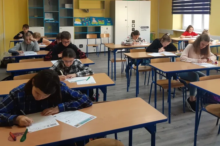 Matematyczne wyzwania w ostrowskiej "dwójce" (zdjęcia)
