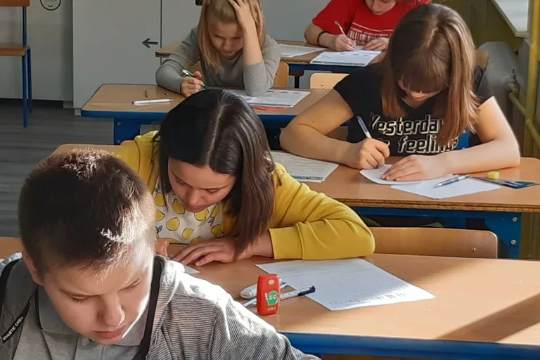 Matematyczne wyzwania w ostrowskiej "dwójce" (zdjęcia)