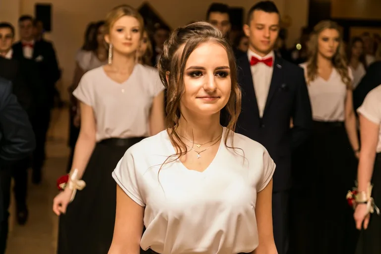 Studniówka maturzystów ostrowskiego Rubinka (zdjęcia, wideo)