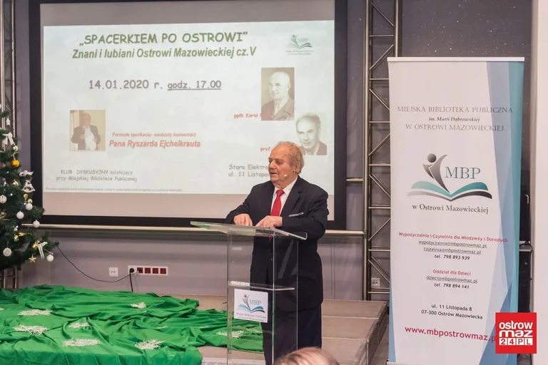 "Spacerkiem po Ostrowi". Kolejne spotkanie z Ryszardem Ejchelkrautem (zdjęcia, wideo)
