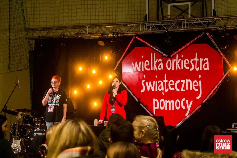 Ostrów Mazowiecka zebrała ponad 75 tys. zł podczas finału WOŚP! (zdjęcia, wideo)