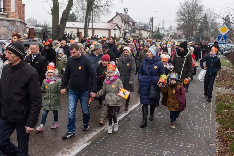 Orszak Trzech Króli w Wąsewie (zdjęcia, wideo)