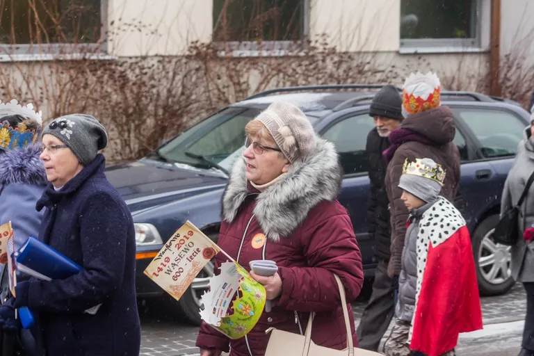 Orszak Trzech Króli w Wąsewie (zdjęcia, wideo)