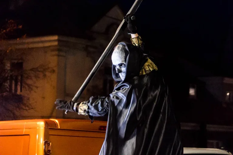 Happening Krakowskiego Teatru Ulicznego (zdjęcia, wideo)