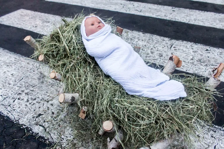 "Ulica świąteczna" przed miejskim ratuszem (zdjęcia)