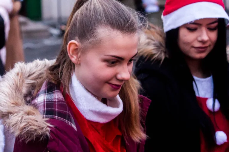 "Ulica świąteczna" przed miejskim ratuszem (zdjęcia)