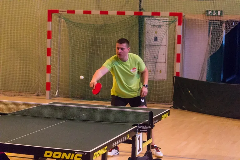 Artur Piersa liderem tenisowego Grand Prix (zdjęcia, wideo)