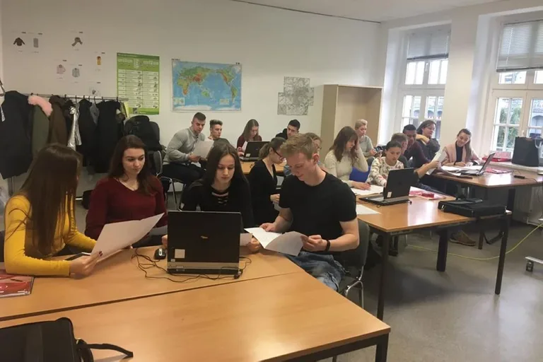 Uczniowie "Ekonomika" w niemieckim Chemnitz (zdjęcia)