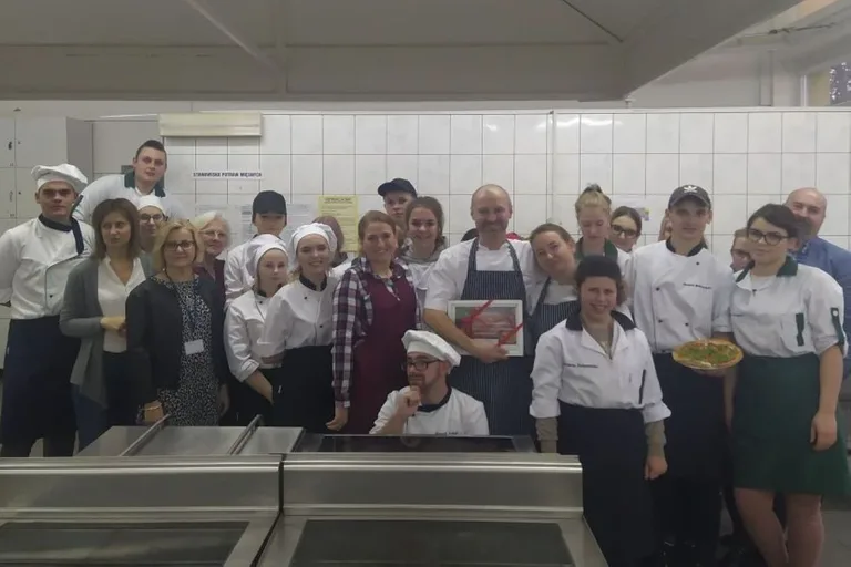 "Kuchnia włoska" w małkińskim Zespole Szkół (zdjęcia)