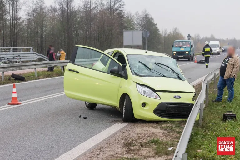 Groźne zderzenie w Treblince (zdjęcia)