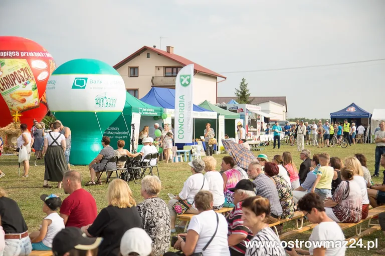 Święto plonów w gminie Ostrów Mazowiecka (zdjęcia, wideo)