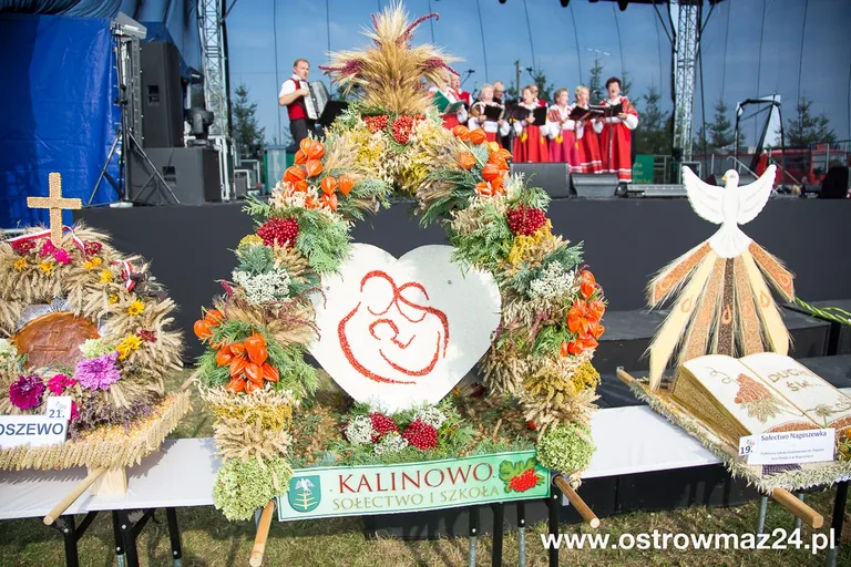 Święto plonów w gminie Ostrów Mazowiecka (zdjęcia, wideo)