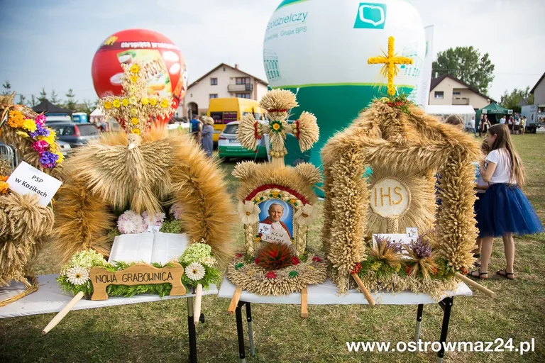 Święto plonów w gminie Ostrów Mazowiecka (zdjęcia, wideo)