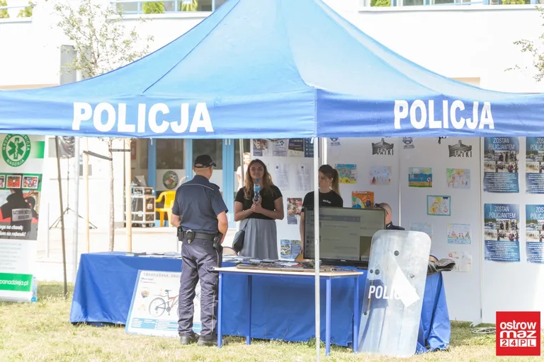 Święto Policji w Ostrowi Mazowieckiej (zdjęcia, wideo)