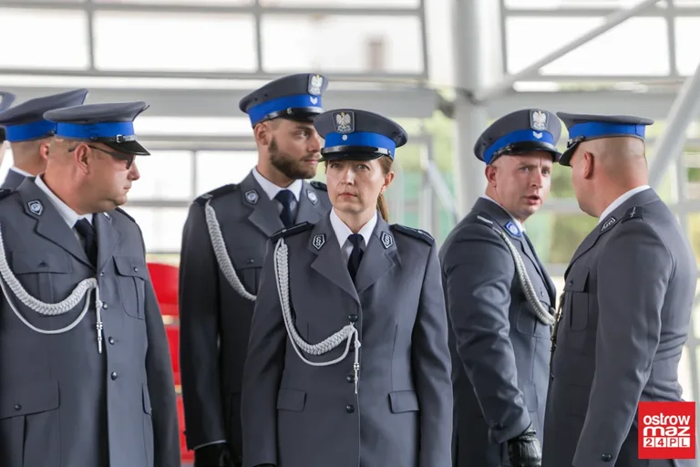 Święto Policji w Ostrowi Mazowieckiej (zdjęcia, wideo)