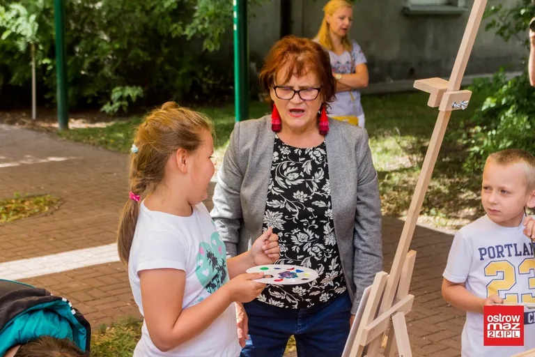 Warsztaty malarskie z Arturem Sobotką (zdjęcia)