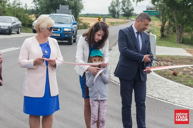 Uroczyste otwarcie drogi powiatowej nr 2614W (zdjęcia, wideo)