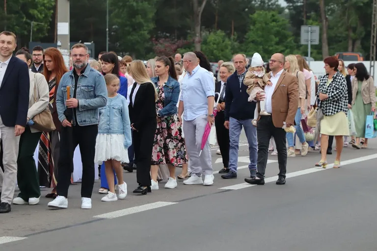 Procesja Bożego Ciała w parafii pw. Opatrzności Bożej (zdjęcia)