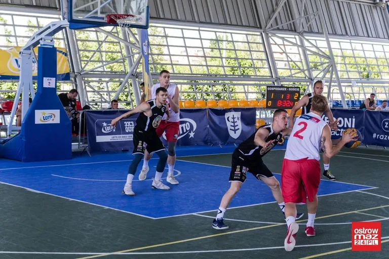Sokoły 3x3 poza podium w Ostrowi Mazowieckiej (zdjęcia, wideo)
