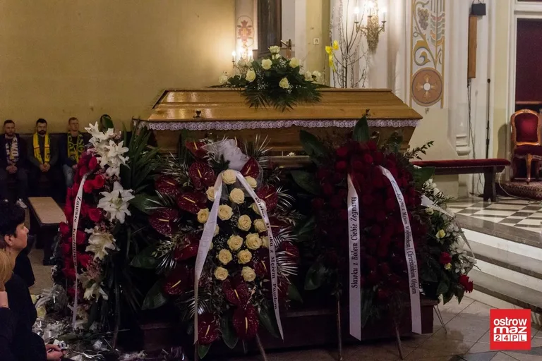 Ostatnia droga śp. Sławomira Różańskiego (zdjęcia)